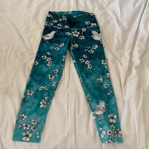 bird yoga leggings